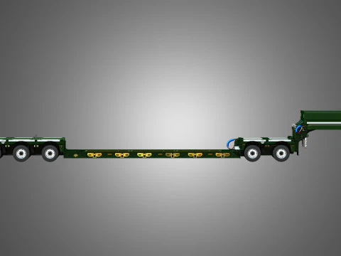 Rimorchio Faymonville - Gamma CombiMAX Modello 3D