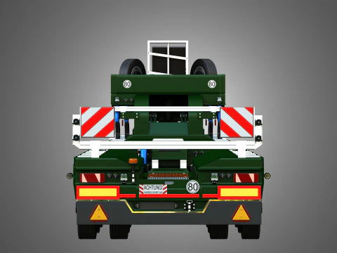 Rimorchio Faymonville - Gamma CombiMAX Modello 3D