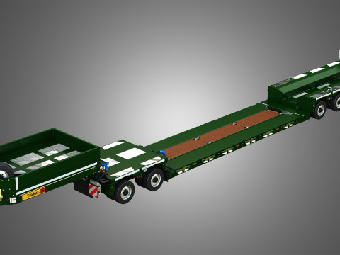 Faymonville Trailer - CombiMAX Range 3Dモデル