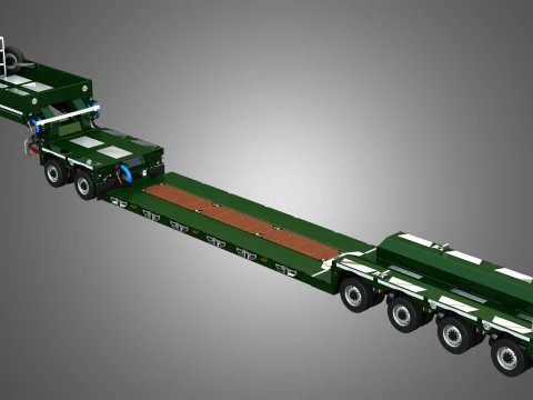 Rimorchio Faymonville - Gamma CombiMAX Modello 3D