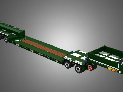 Rimorchio Faymonville - Gamma CombiMAX Modello 3D