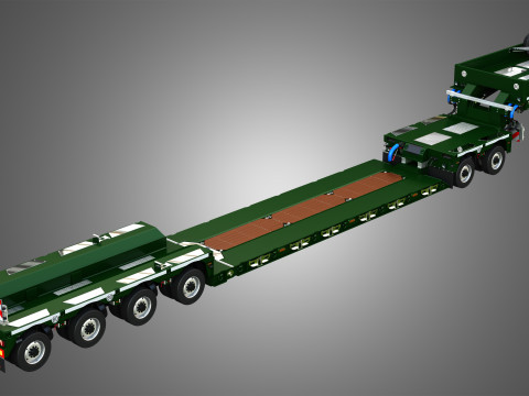 Faymonville Trailer - CombiMAX Range 3Dモデル