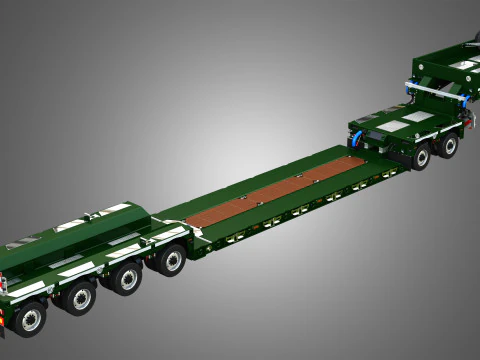 Rimorchio Faymonville - Gamma CombiMAX Modello 3D
