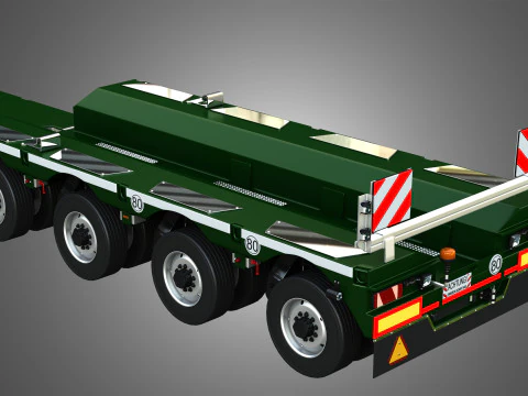 Rimorchio Faymonville - Gamma CombiMAX Modello 3D