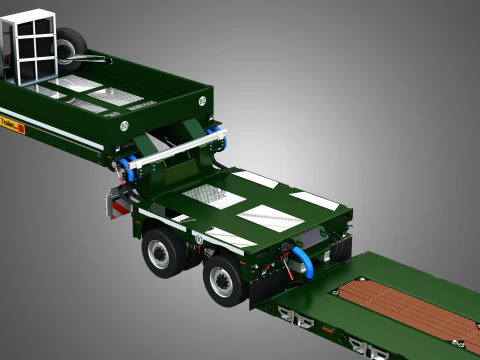 Rimorchio Faymonville - Gamma CombiMAX Modello 3D