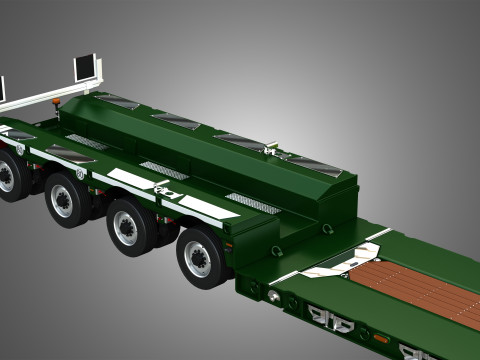 Faymonville Trailer - CombiMAX Range 3Dモデル