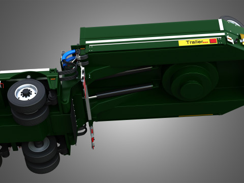 Faymonville Trailer - CombiMAX Range 3Dモデル
