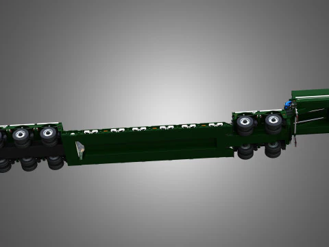 Rimorchio Faymonville - Gamma CombiMAX Modello 3D