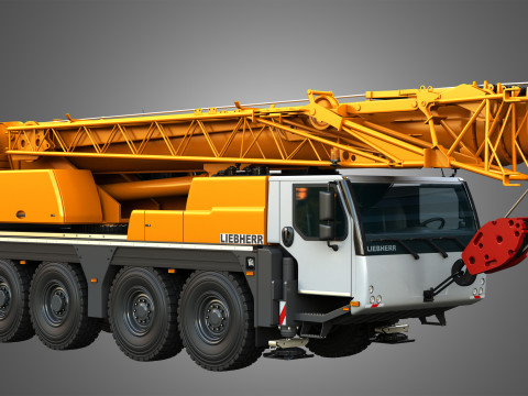 LTM 1070-4-2 Mobile Crane 3Dモデル