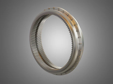 PW GTF-Motorgetriebe 3D Modell
