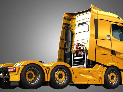 T520 - High Range Truck 3D Model