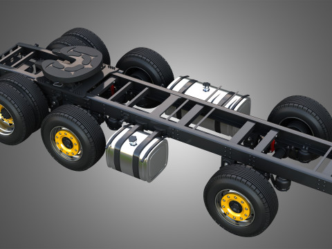 T520 - High Range Truck 3D Модель