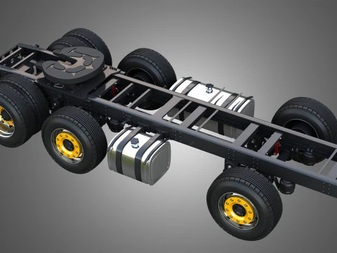 T520 - High Range Truck 3D Model