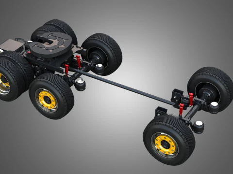 T520 - High Range Truck 3D Model