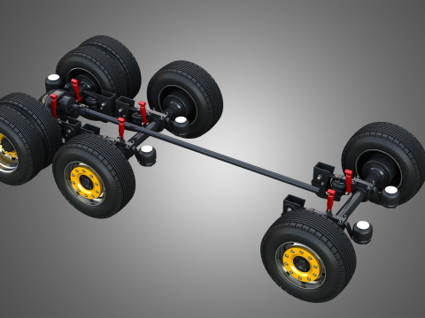 T520 - High Range Truck 3D Модель