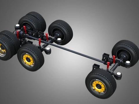 T520 - High Range Truck 3D Model