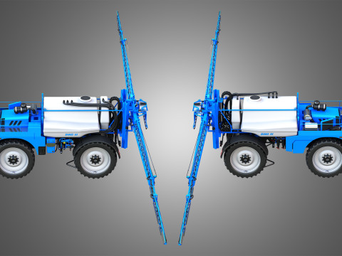 Dino3 Self-Propelled Sprayer - Open and Closed Arms Modelo 3D