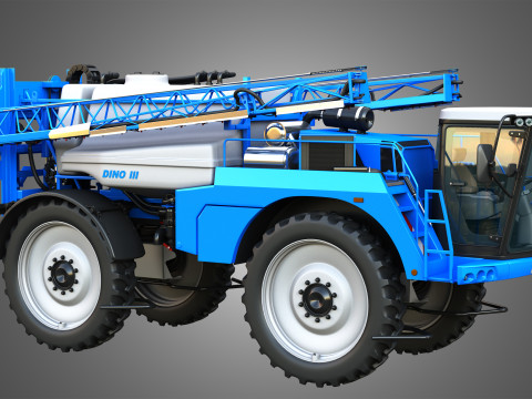 Dino3 Self-Propelled Sprayer - Open and Closed Arms Modelo 3D