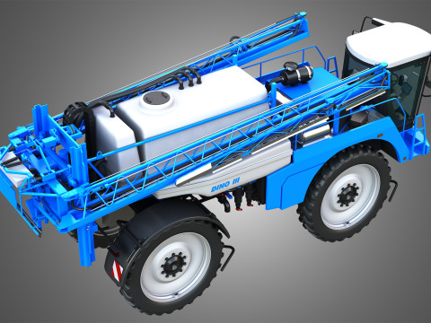 Dino3 Self-Propelled Sprayer - Open and Closed Arms Modelo 3D