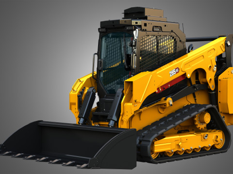 285XE Compact Track Loader - Bucket Modelo 3D