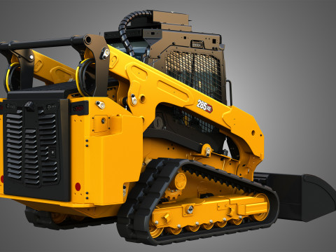 285XE Compact Track Loader - Bucket Model 3D