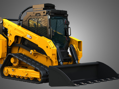 285XE Compact Track Loader - Bucket Model 3D