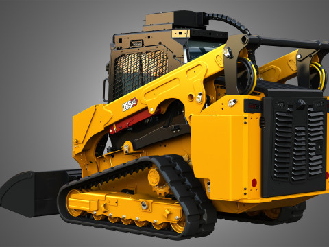 285XE Compact Track Loader - Bucket Model 3D