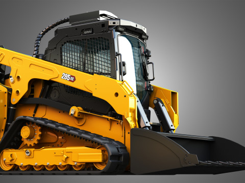 285XE Compact Track Loader - Bucket Model 3D