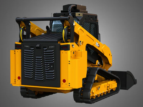 285XE Compact Track Loader - Bucket 3D Model