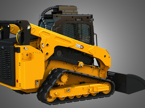 285XE Compact Track Loader - Bucket Model 3D
