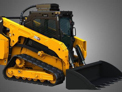285XE Compact Track Loader - Bucket Model 3D