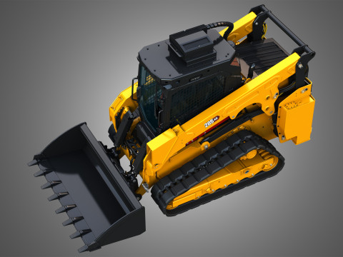 285XE Compact Track Loader - Bucket Model 3D