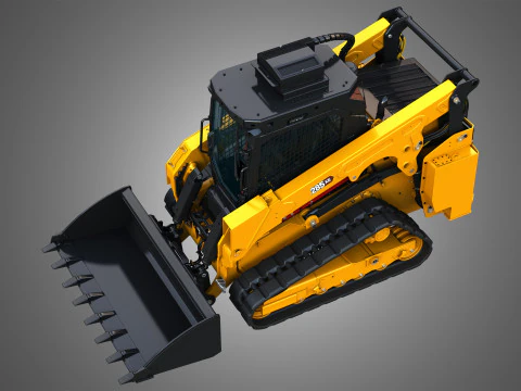 285XE Compact Track Loader - Bucket 3D Model