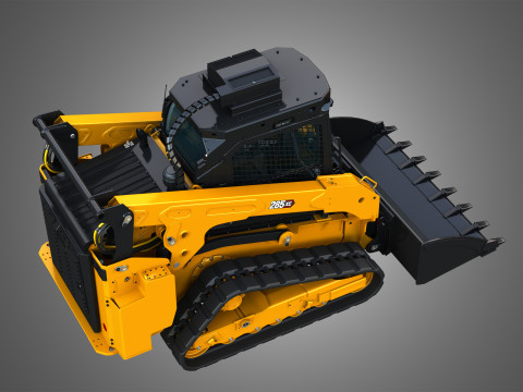 285XE Compact Track Loader - Bucket Model 3D