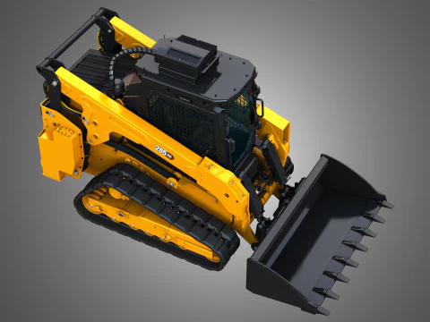 285XE Compact Track Loader - Bucket 3D Model