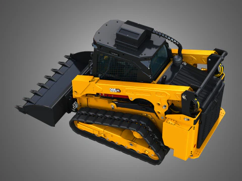 285XE Compact Track Loader - Bucket 3D Model