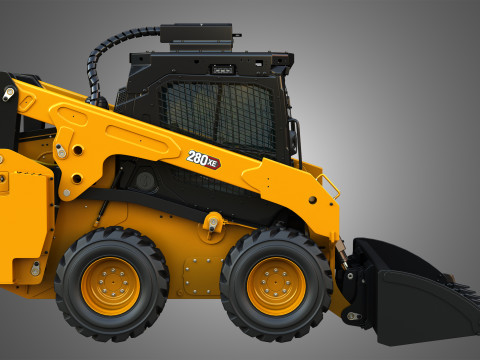 280XE Skid Steer Loader - Bucket 3D Model