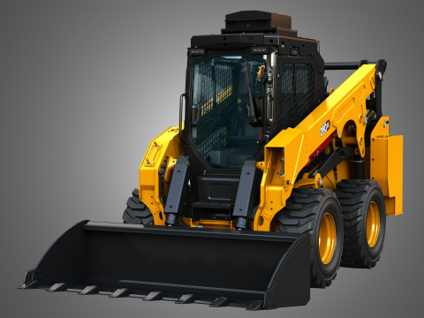 280XE Skid Steer Loader - Bucket 3D Model