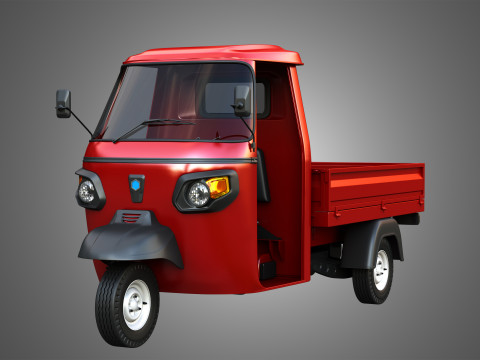 Piaggio Ape Xtra HT 300cc CNG Normal 3D-Modell
