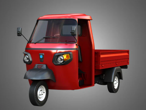 Piaggio Ape Xtra HT 300cc CNG Normal 3D Model