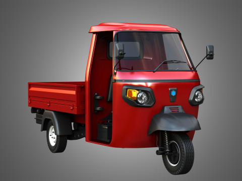 Piaggio Ape Xtra HT 300cc CNG Normal 3D-Modell
