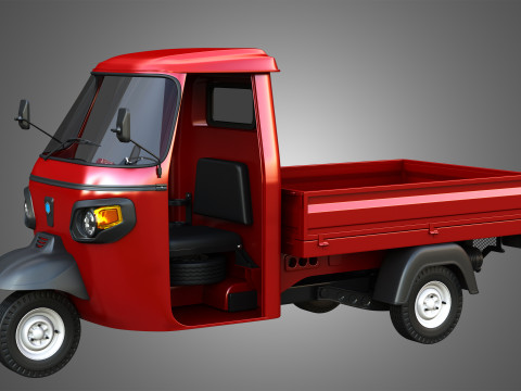 Piaggio Ape Xtra HT 300cc CNG Normal 3D-Modell