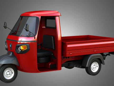 Piaggio Ape Xtra HT 300cc CNG Normal 3D Model