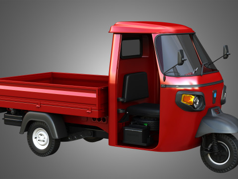 Piaggio Ape Xtra HT 300cc CNG Normal 3D-Modell