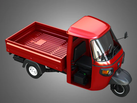 Piaggio Ape Xtra HT 300cc CNG Normal 3D Model