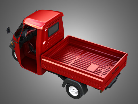 Piaggio Ape Xtra HT 300cc CNG Normal 3D-Modell