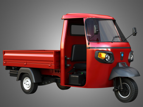 Piaggio Ape Xtra HT 300cc CNG Normal 3D-Modell
