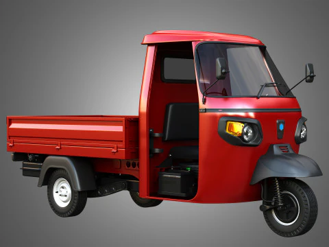 Piaggio Ape Xtra HT 300cc CNG Normal 3D Model
