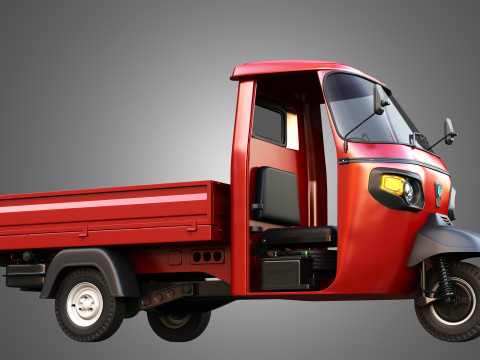 Piaggio Ape Xtra HT 300cc CNG Normal 3D-Modell