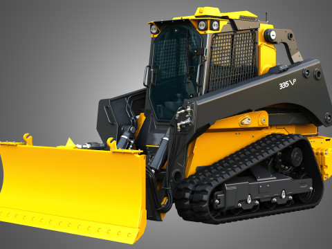 335 P-Tier Compact Track Loader - Smart Grade Modelo 3D